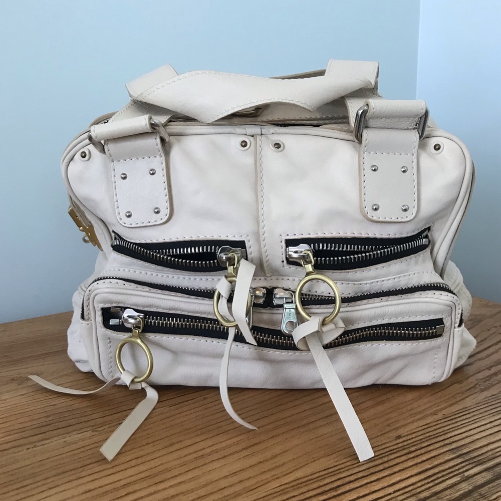 Chloe Leather Betty Shoulder Bag